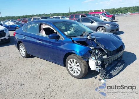2018 Nissan Sentra Sv from USA, damaged, VIN 3N1AB7AP2JY220592